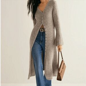 #205 Shein  Elegant Knitted Cardigan